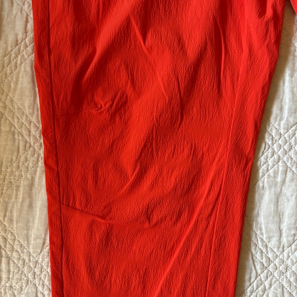 Orange Athleta size 16 jogger pants - Picture 7 of 8